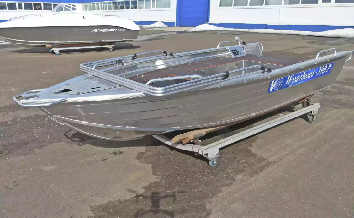 Алюминиевая лодка Wyatboat-390РМ в Петропавловске-Камчатском