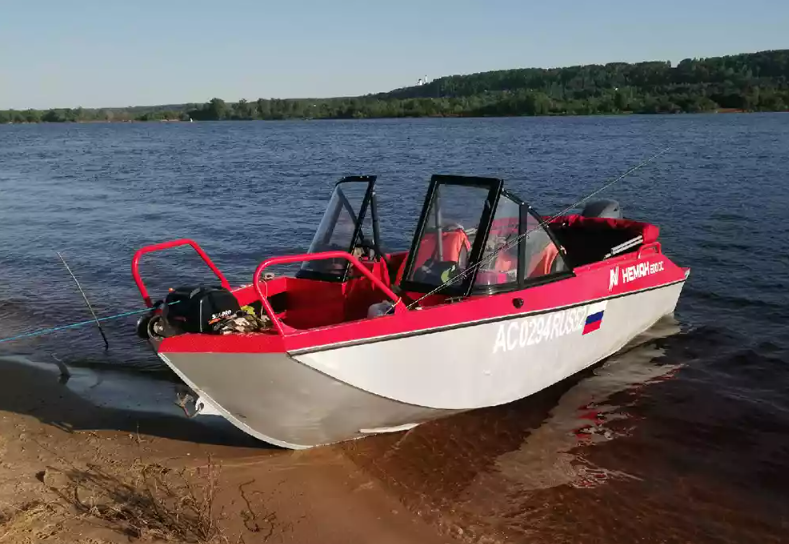 Алюминиевый катер Неман-500 DC в Петропавловске-Камчатском