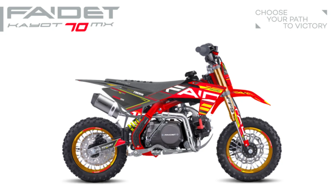 Питбайк FAIDET KAYOT 70 12/10 в Петропавловске-Камчатском