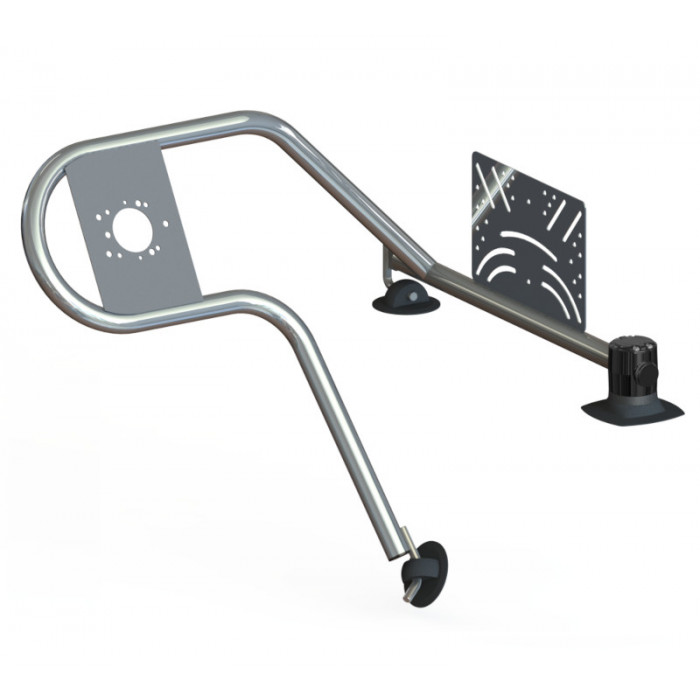 Стойка рулевая с креплением на баллон надувной лодки 32мм быстросъемная в Петропавловске-Камчатском