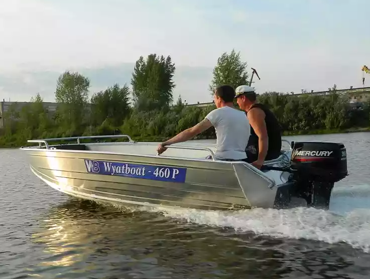 Алюминиевая лодка Wyatboat-460 P в Петропавловске-Камчатском