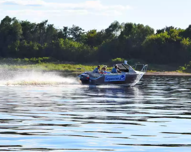 Алюминиевый катер Неман 550 в Петропавловске-Камчатском
