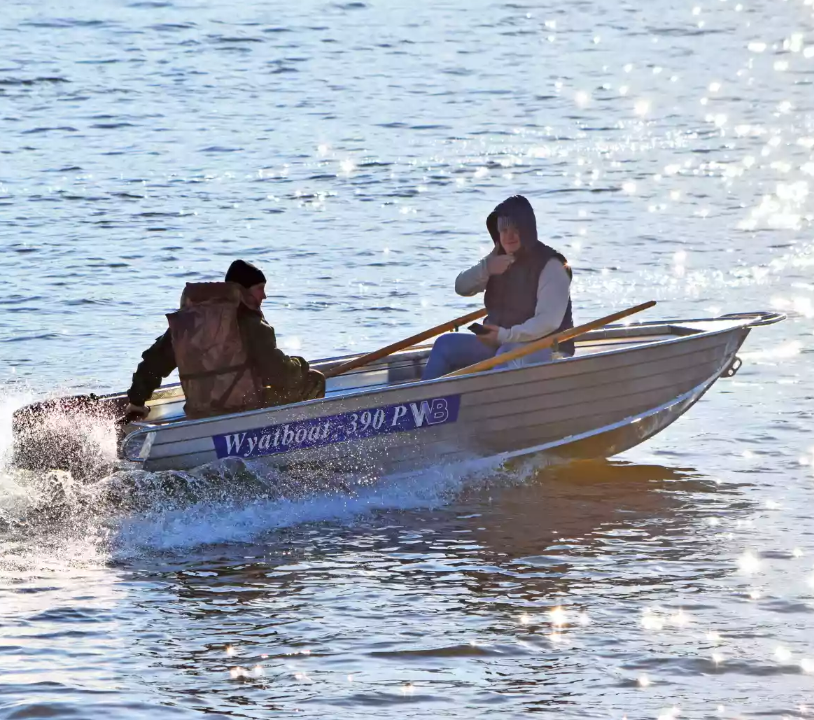 Алюминиевая лодка Wyatboat-390 P в Петропавловске-Камчатском