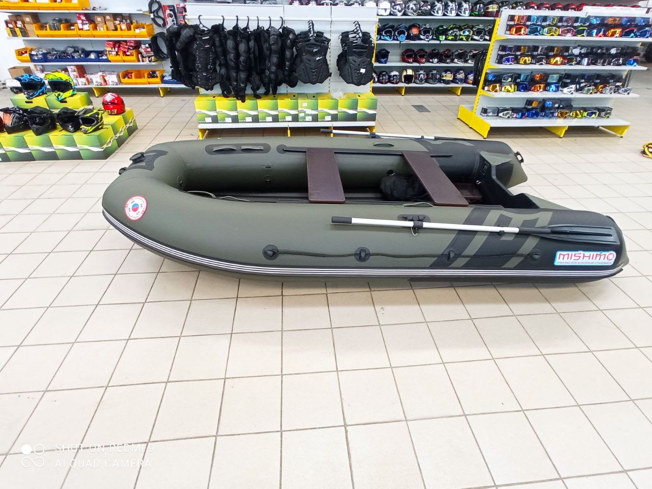 Лодка MISHIMO RIVER JET 470 под водомет в Петропавловске-Камчатском