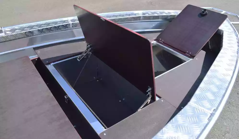 Алюминиевая лодка Wyatboat-390Р Fish в Петропавловске-Камчатском