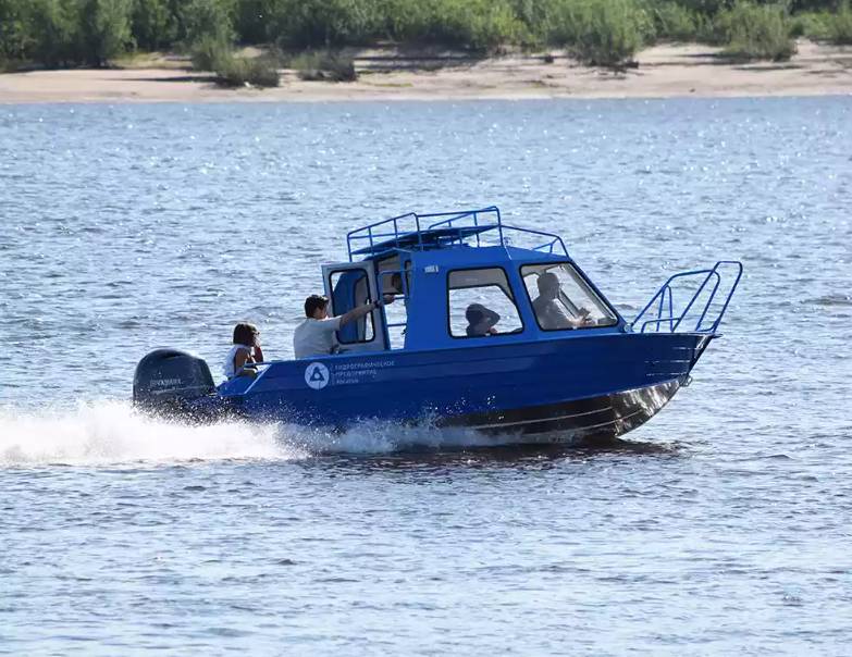Алюминиевый катер Неман-500 (закрытая рубка) в Петропавловске-Камчатском