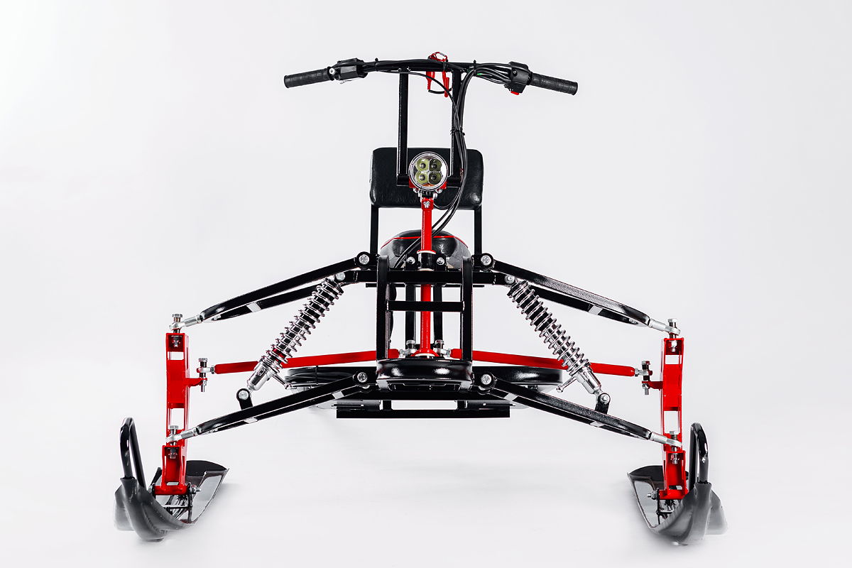 Лыжный модуль IKUDZO с подогревом ручек пластиковые лыжи в Петропавловске-Камчатском