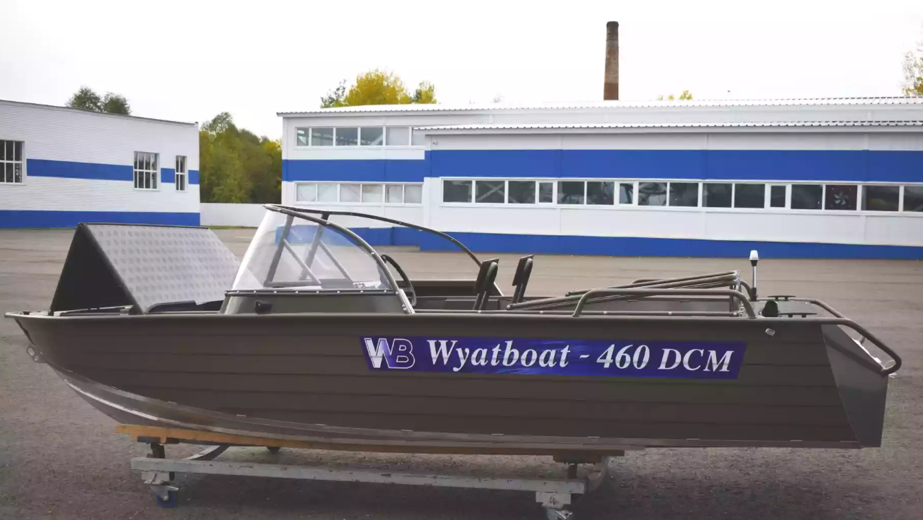Алюминиевый катер Wyatboat-460 DCM в Петропавловске-Камчатском