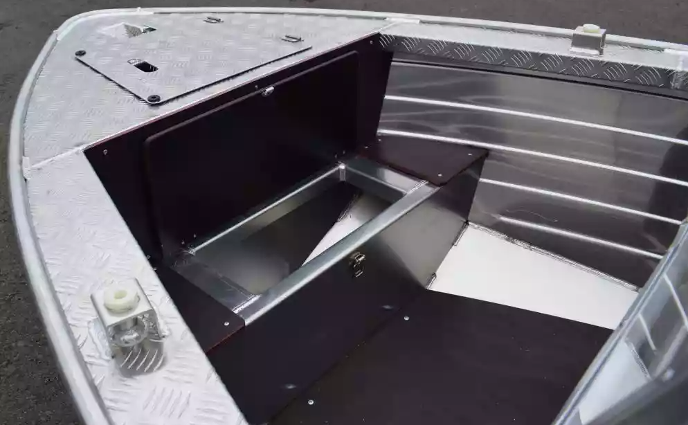 Алюминиевая лодка Wyatboat-390 DCM Увеличенный борт в Петропавловске-Камчатском