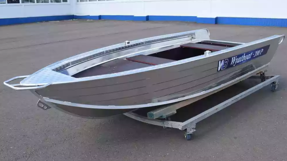 Алюминиевая лодка Wyatboat-390Р Fish в Петропавловске-Камчатском