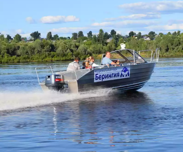 Алюминиевый катер Неман 550 в Петропавловске-Камчатском