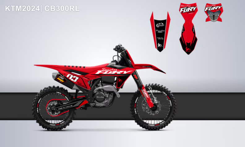 Кроссовый мотоцикл Sanchez Fury CB300RL в Петропавловске-Камчатском