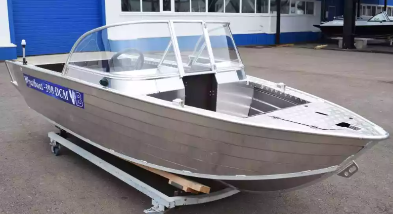 Алюминиевый катер Wyatboat-390 DCM Увеличенный борт в Петропавловске-Камчатском