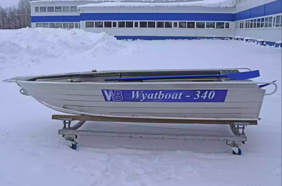 Алюминиевая лодка Wyatboat-340 Р в Петропавловске-Камчатском