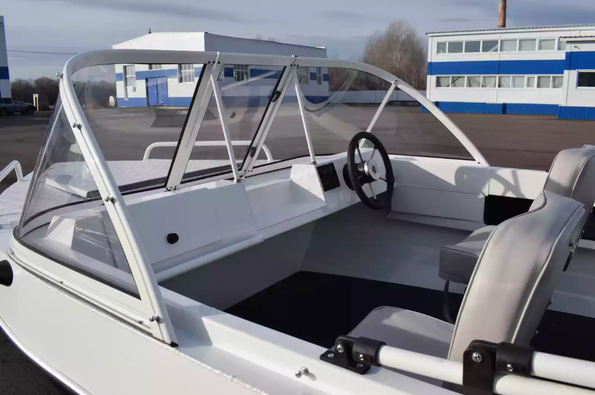 Алюминиевый катер Неман-450 в Петропавловске-Камчатском