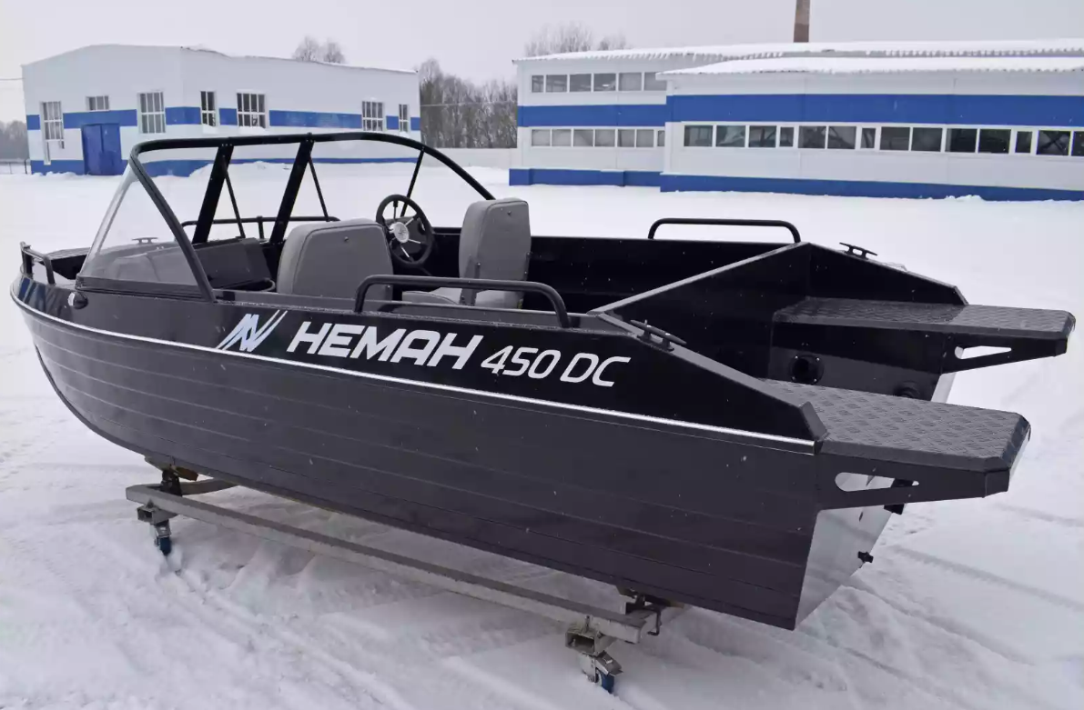 Алюминиевый катер Неман-450 DC в Петропавловске-Камчатском