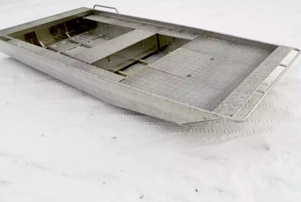Алюминиевая лодка Wyatboat-390 Jonboat в Петропавловске-Камчатском