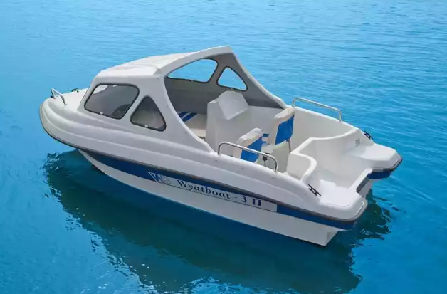 Стеклопластиковый катер Wyatboat-3 П (полурубка) в Петропавловске-Камчатском