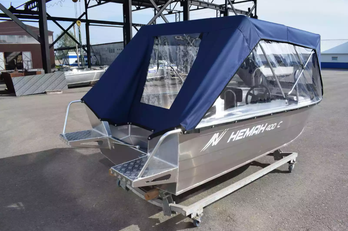 Алюминиевый катер Неман-400 С в Петропавловске-Камчатском