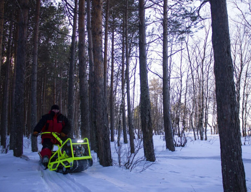 Мотобуксировщик POMOR X-1 PRO K7.5 (8) в Петропавловске-Камчатском