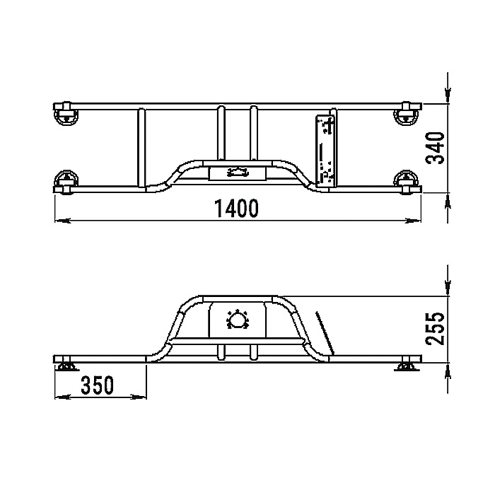 Стойка рулевая с бортовым креплением малая в Петропавловске-Камчатском