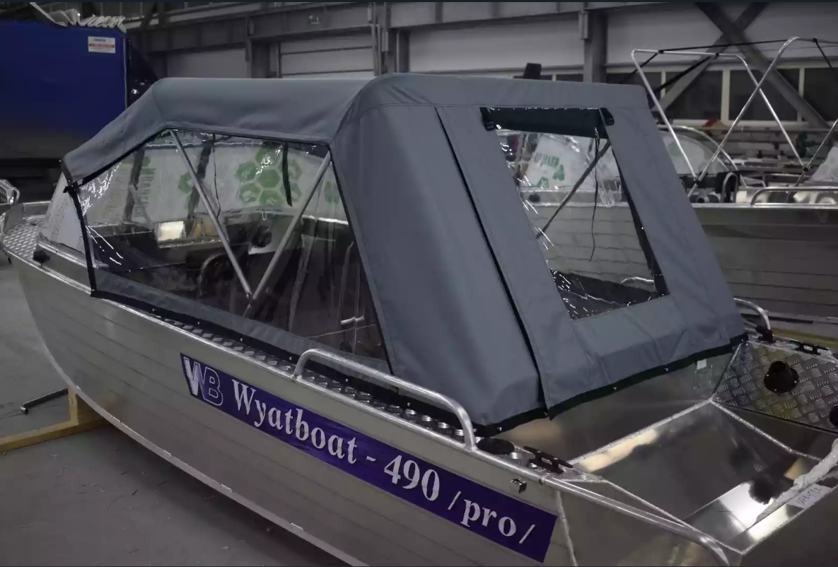 Алюминиевый катер Wyatboat-490 Pro в Петропавловске-Камчатском