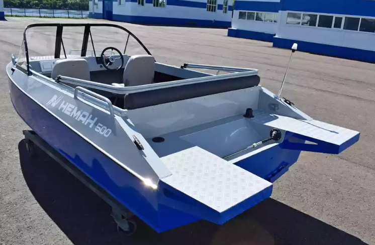 Алюминиевый катер Неман 500 в Петропавловске-Камчатском