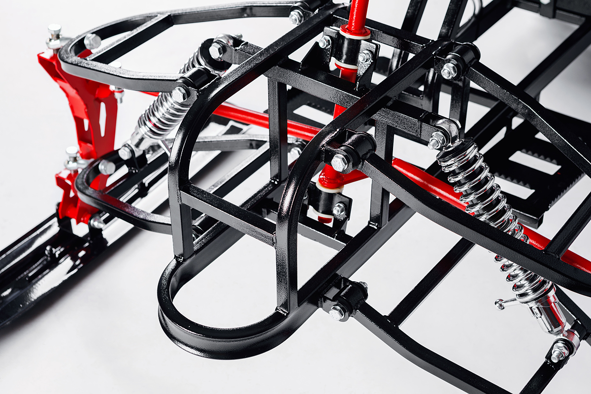 Лыжный модуль IKUDZO с подогревом ручек пластиковые лыжи в Петропавловске-Камчатском