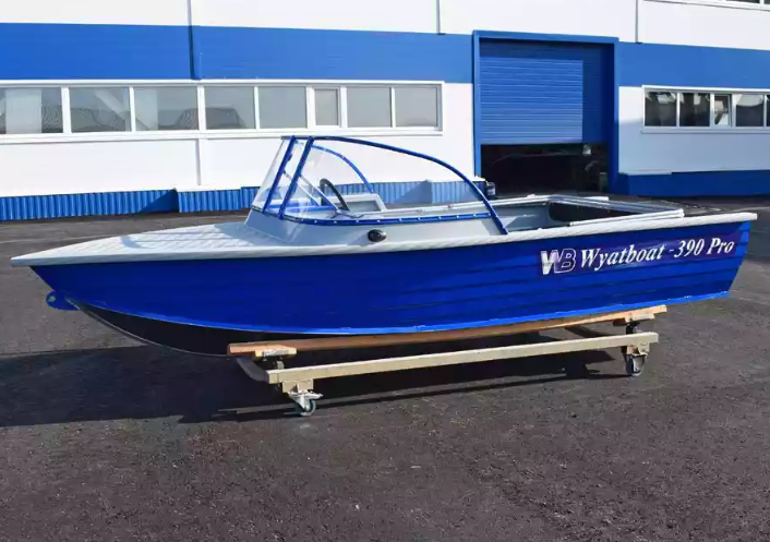 Алюминиевый катер Wyatboat-390 Pro в Петропавловске-Камчатском