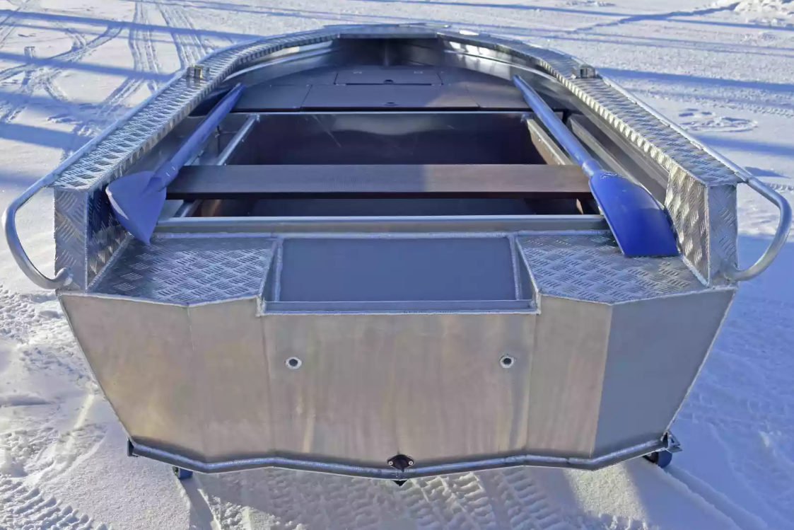 Алюминиевая лодка Wyatboat-370 Р FISH в Петропавловске-Камчатском