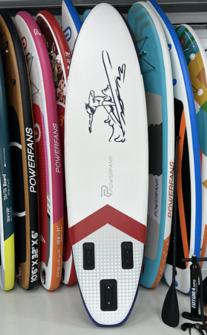 SUP (САП) ДОСКА RAIDEX POWERFANS ITALIAN ICE BLUE 10,6’ (320СМ) в Петропавловске-Камчатском