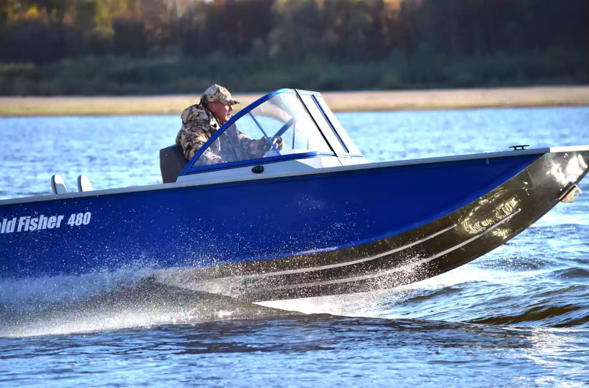 Алюминиевый катер Gold Fisher 480 DCM FISH в Петропавловске-Камчатском