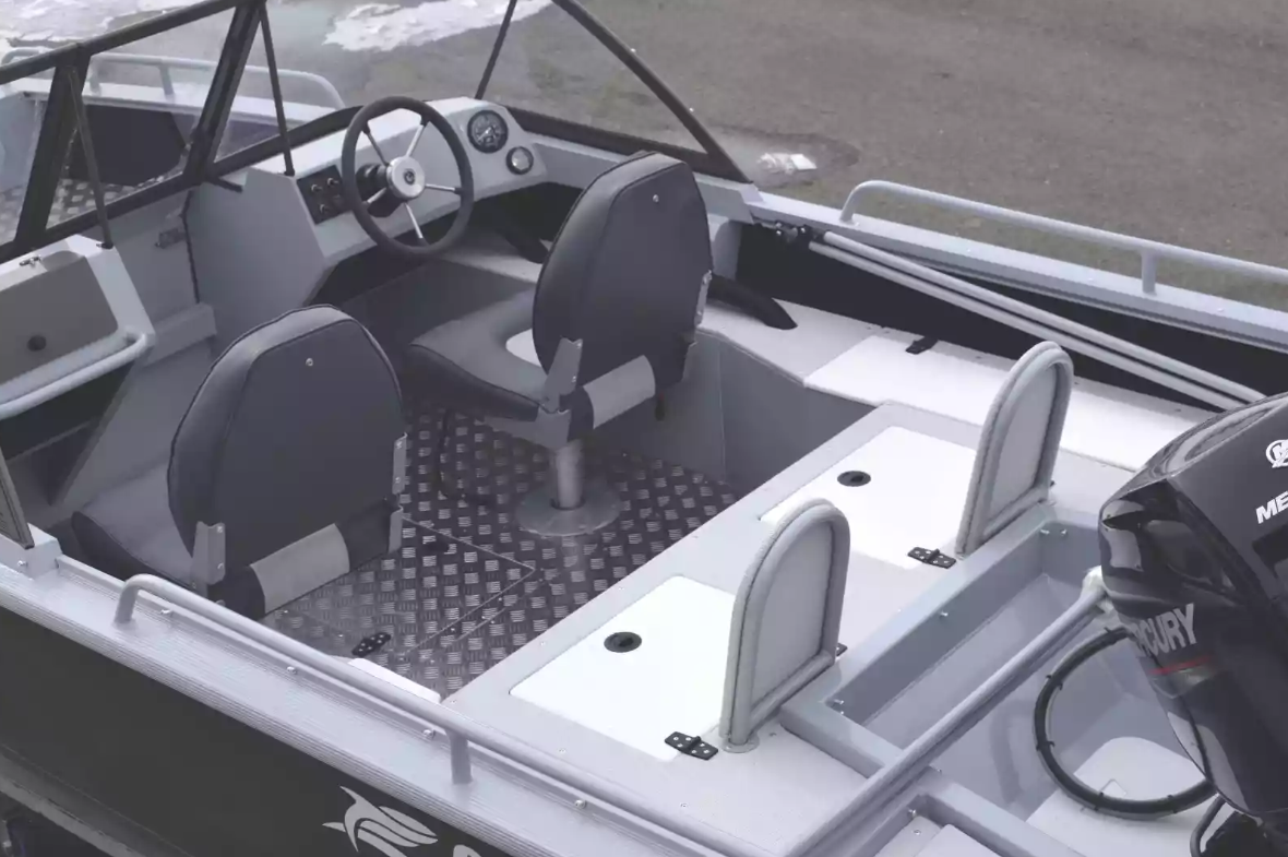 Алюминиевый катер Gold Fisher 480 DCM FISH в Петропавловске-Камчатском