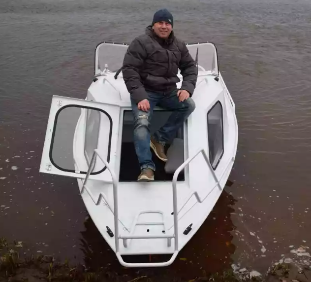 Алюминиевый катер Неман-500 (каютный) в Петропавловске-Камчатском