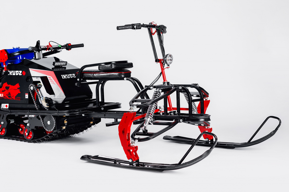 Лыжный модуль IKUDZO TERRAIN с подогревом ручек пластиковые лыжи в Петропавловске-Камчатском