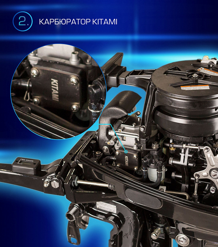 Лодочный мотор MARLIN PROLINE MP 9.9(20) AMHL FORCE в Петропавловске-Камчатском