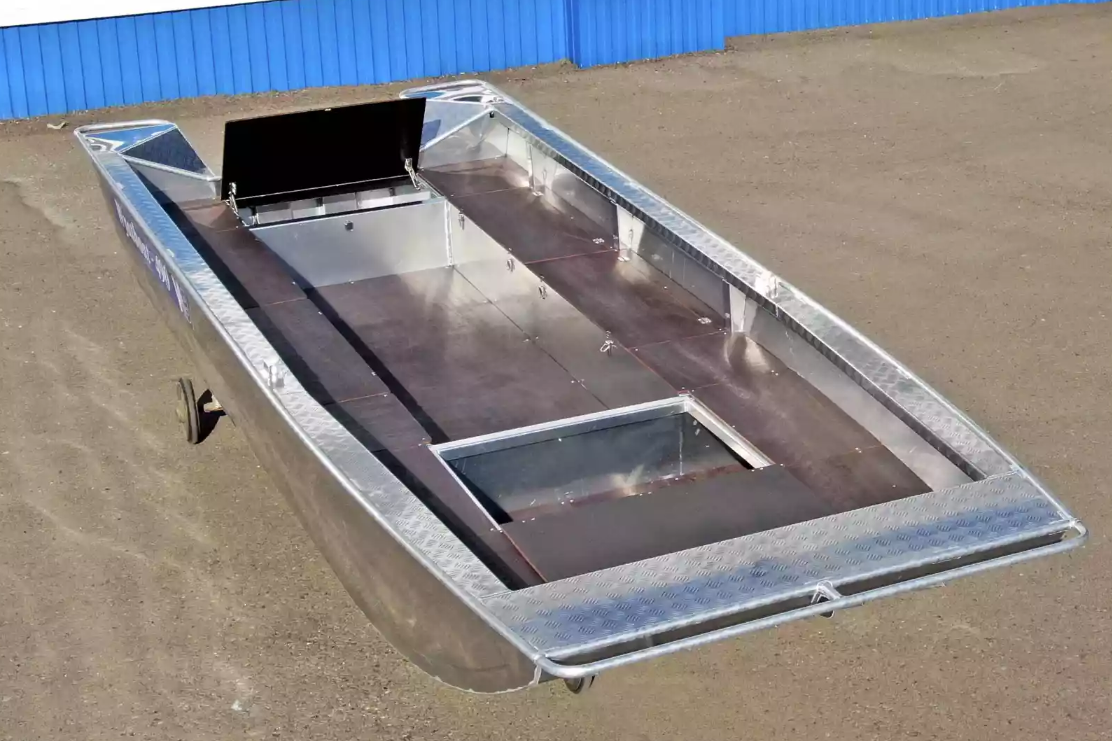 Алюминиевая лодка Wyatboat-490 Jonboat в Петропавловске-Камчатском