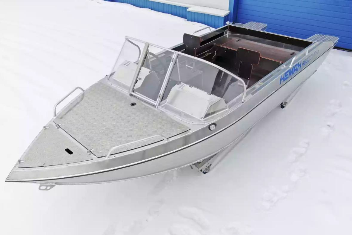Алюминиевый катер Neman-480 DCM PRO в Петропавловске-Камчатском