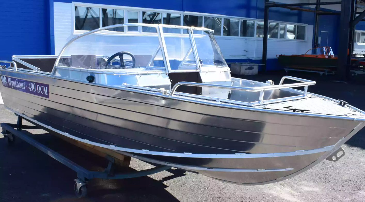 Алюминиевый катер Wyatboat-490 DCM в Петропавловске-Камчатском