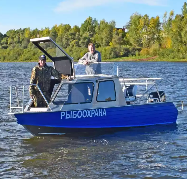 Алюминиевый катер Неман 550 с каютой в Петропавловске-Камчатском