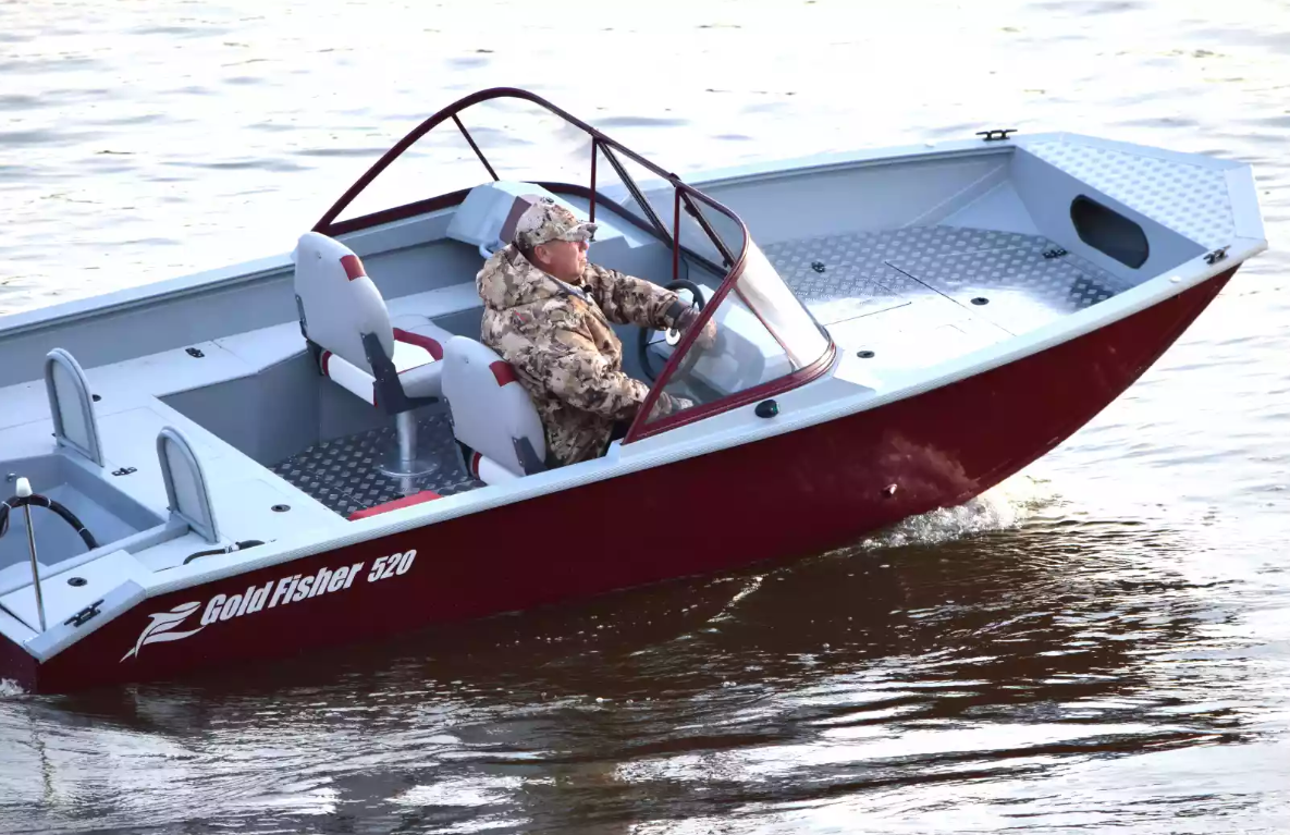 Алюминиевый катер Gold Fisher 520 DCM FISH в Петропавловске-Камчатском