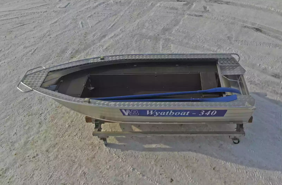 Алюминиевая лодка Wyatboat-340 РМ в Петропавловске-Камчатском