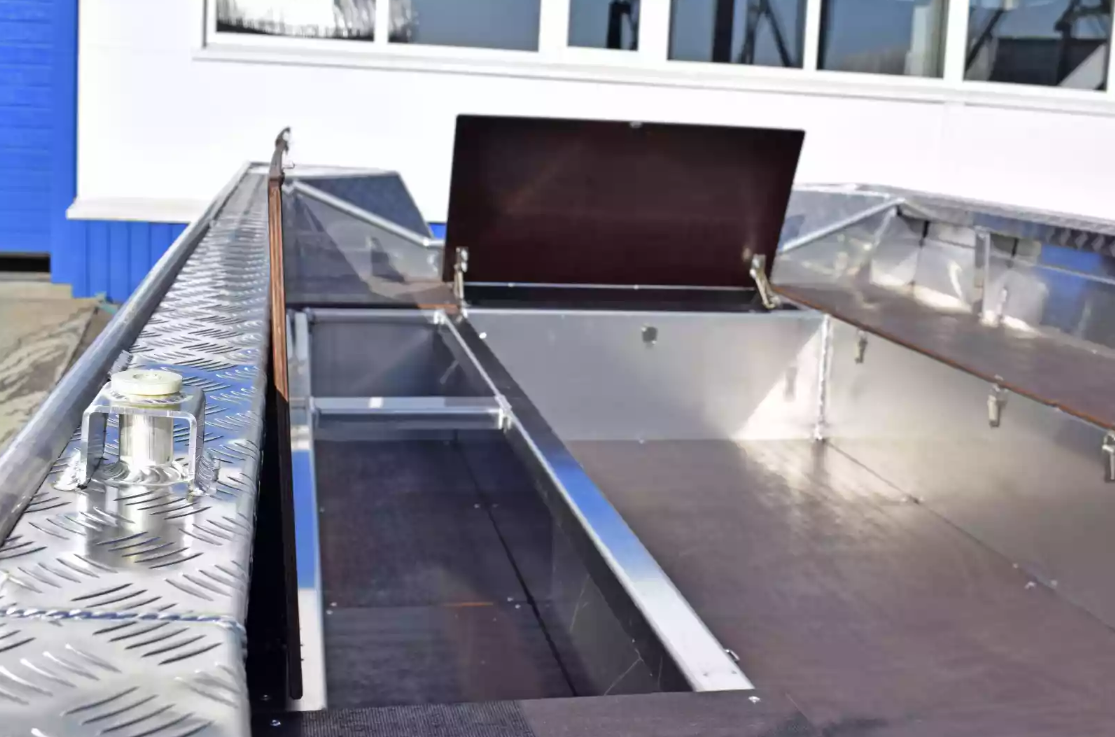 Алюминиевая лодка Wyatboat-490 Jonboat в Петропавловске-Камчатском