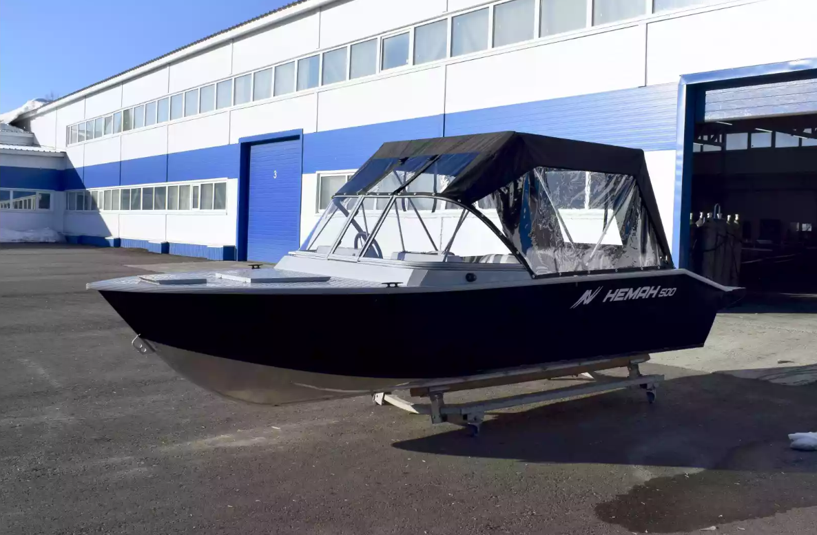 Алюминиевый катер Неман-500 Pro в Петропавловске-Камчатском