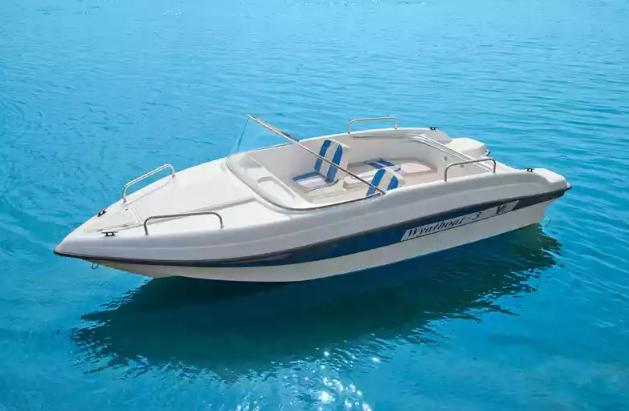 Стеклопластиковый катер Wyatboat-3 (c рундуками) в Петропавловске-Камчатском