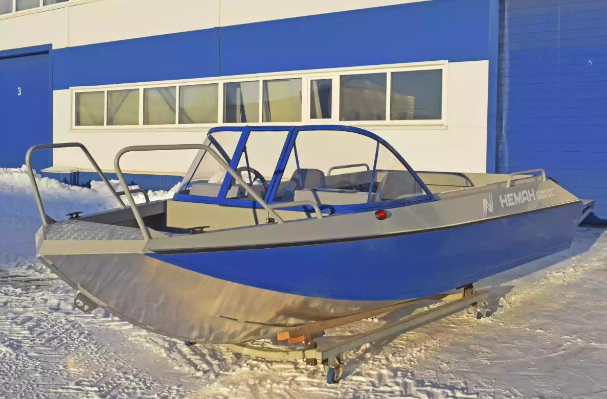 Алюминиевый катер Неман-500 DC в Петропавловске-Камчатском