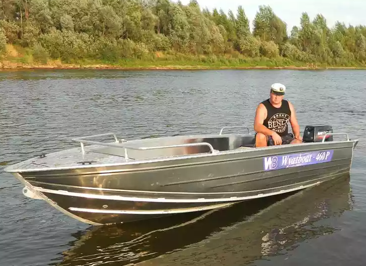 Алюминиевая лодка Wyatboat-460 P в Петропавловске-Камчатском