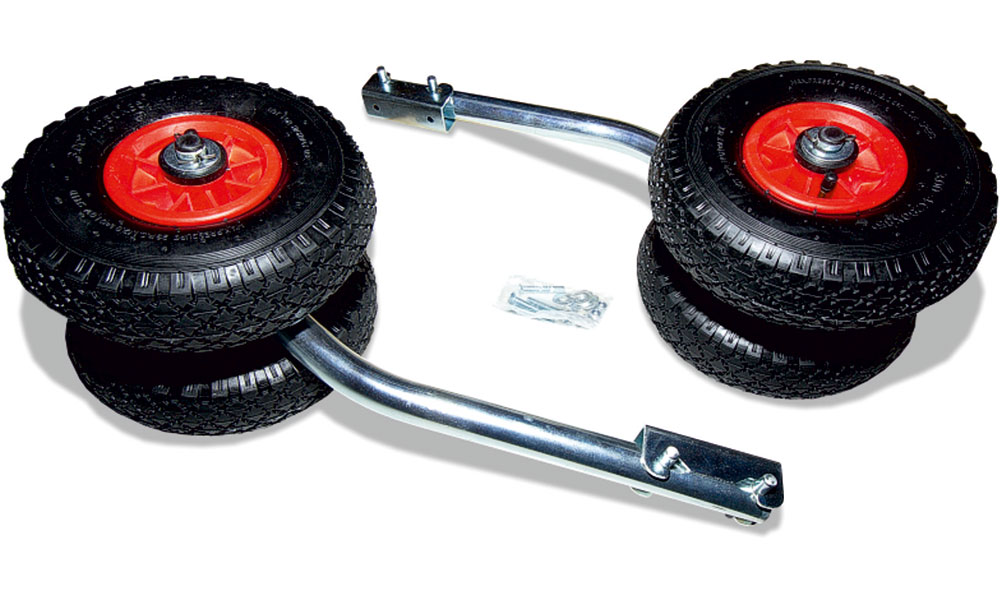 Транцевые колеса модульные двойные усиленные (быстросъемные) в Петропавловске-Камчатском