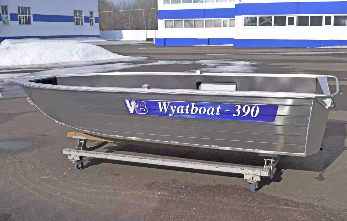 Алюминиевая лодка Wyatboat-390 Р NEW в Петропавловске-Камчатском