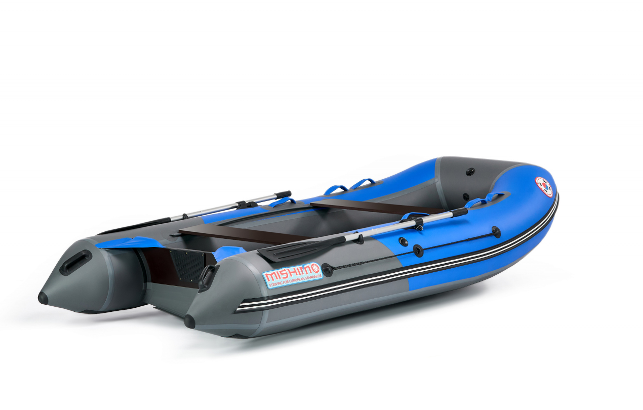 КОМПЛЕКТ ЛОДКА MISHIMO PRO 350 + ЛОДОЧНЫЙ МОТОР MARLIN MP 9.9 (15) AMHS PROLINE в Петропавловске-Камчатском
